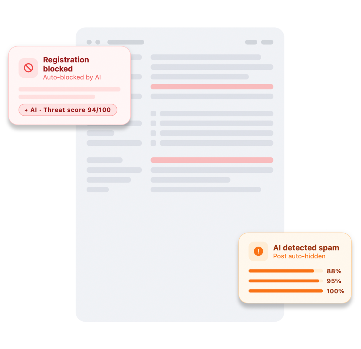 Spam detection with AI